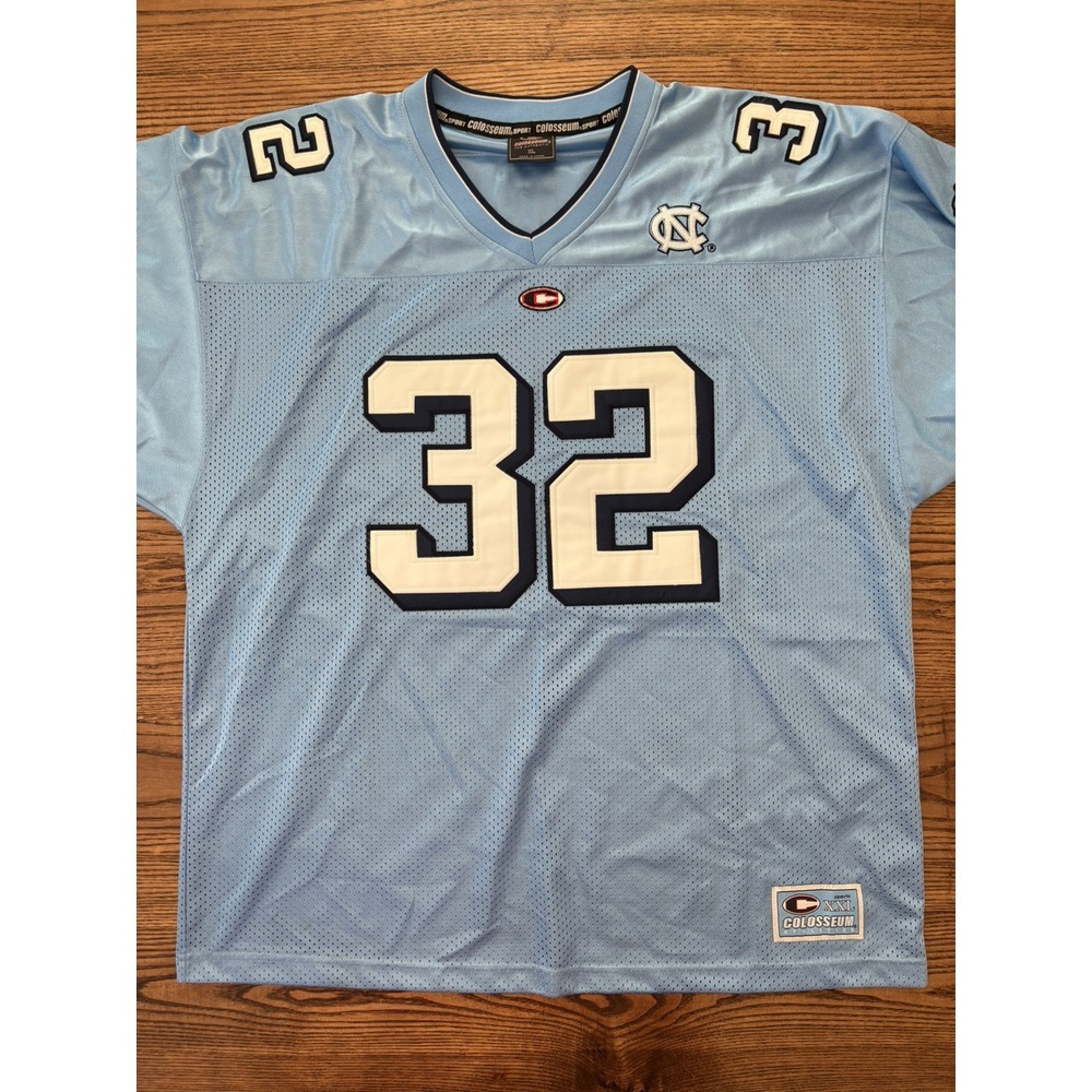 Vintage Y2K North Carolina UNC Tar Heels #32 Stitched Football Jersey Size XL